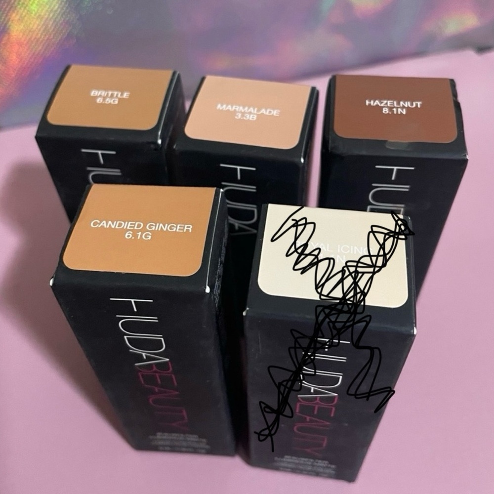 Huda Fauxfilter concealer ALL 4 shades